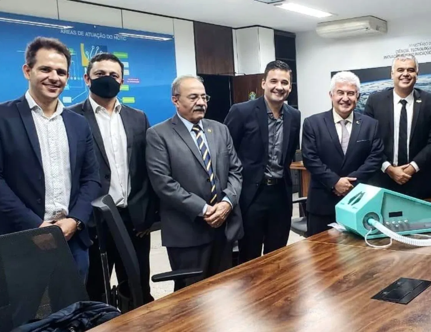 Cesar Paloco Junior integrou esforço para levar respirador pulmonar catarinense a Brasília durante a pandemia